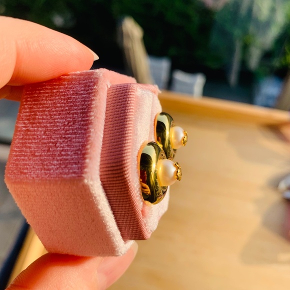 1pcs Round OR Hexagon Cut Engagement Rose Gold Ring Box Velvet ribbon Bow - Picture 8 of 14